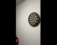 Collab BSG - Drunk man play darts hit the wall