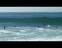 Collab Kook Of The Day - Two Waves Collide and Every Surfer Has to Bail At Crest