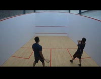 Guy accidentally smashed brother face with racket