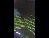 Small ice spins in the glass and fell on the floor