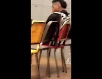 Collab BitchIG2 - Dad holds high school sons hand through hallway 