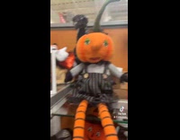 Pumpkin plush toy looks like Lois Griffin 