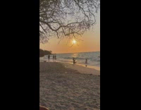 Two group in their beach outfit in a different photoshoot Part 1