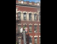 Firefighters rescues building with dog inside building