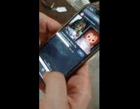 Submitter shows small replica of annabelle doll 
