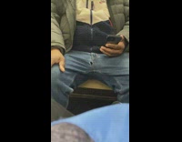 Passenger has hole in his pants 