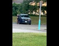 Collab ClipsIG - Woman invites police on the car backseat