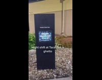 Collab BitchMP - Taco Bell drive thru worker says theyre closed 