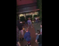 Dance performance city walk 