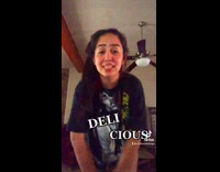 Lady passionately talks about guy she likes 