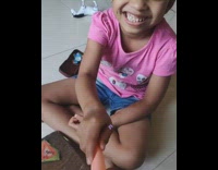 Guy doll hand green ball light switch 