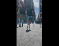 Man in underwear and cowboy hat has guitar 
part 2