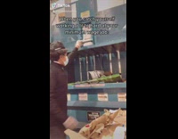 Guy catches himself working too hard job