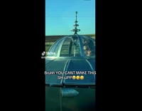 Collab Clips MPUGC - Woman driving spaceship like car 