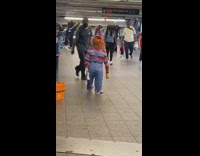 Chucky walks down station 