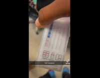 Lady tests red bull energy drink for drugs