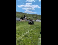 Plane thrown to launch breaks after falling