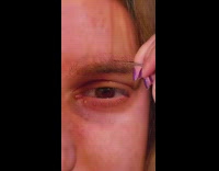 Realistic painting portrait of girl