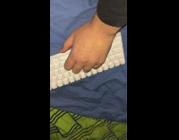 White computer keyboard lights up