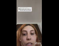 Collab BitchIG2 - Girl reads comment about sink hot hot piss