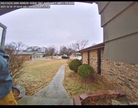 Man slips and falls on front porch