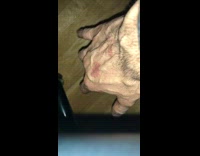 Man moves his veins inside his hand