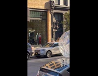 Collab WINY - Man in zorb ball roll on road