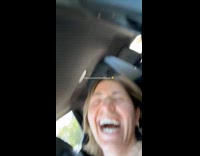 Husband roasting wifes laugh