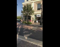 Girl black coat white boots paige store