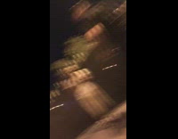 guy black shirt knocks down giant jenga blocks 