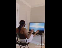 Guy pretends beach vacation white towel sunglasses 