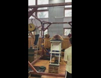 Guy gets stretched on Russian contraption for battles 