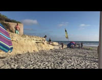 Collab Kook Of The Day - Blue shorts guy backflip lands on face 