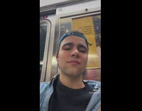 Sauce on wet seat water moves around subway 