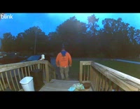 Couple arguing about slamming door 