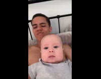 Collab Clips MPUGC - Baby copies guy sniffing