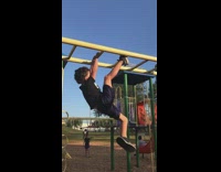 Collab allfails - Kid in black RUN DMC shirt on yellow monkey bars falls down