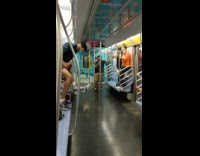 Fat rat makes people scream train 