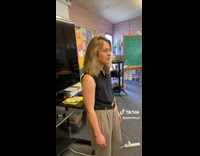 two girls ask teacher to hang out skit