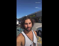 Guy thinks social distancing is stupid 