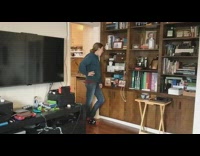 Mother yell no to siri kids laugh