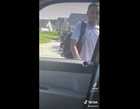 Collab BitchMP - Guy puts spiderman figure in passenger seat friend sits in back