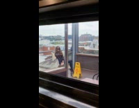 Collab IITW - Woman tripod timer photoshoot at bar rooftop