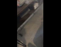 Laptop on desk smoking 