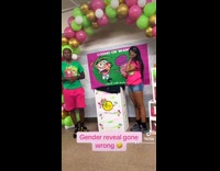 Collab ClipsIG - Man angry with the gender reveal of baby