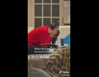 Guy guesses what goes through moms head after work