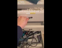 bathroom sink floods drawers