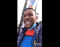 Police pull over guy in Mario Kart