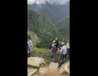 influencers in ponchos pics machu pichu