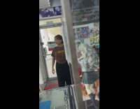 Girl yells when told to holler 